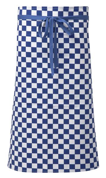 Bold Check Waist Apron