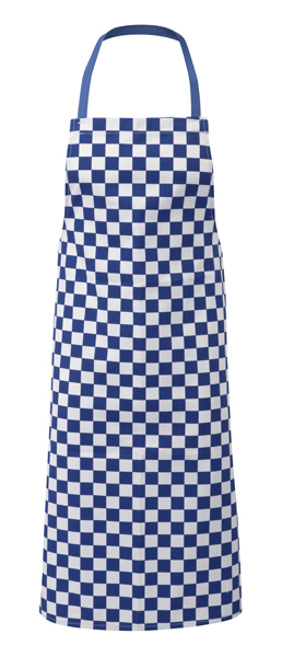 Bold Check Bib Apron [MA79]