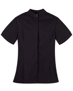 Ladies Fitted Tunic Black [MB12B]