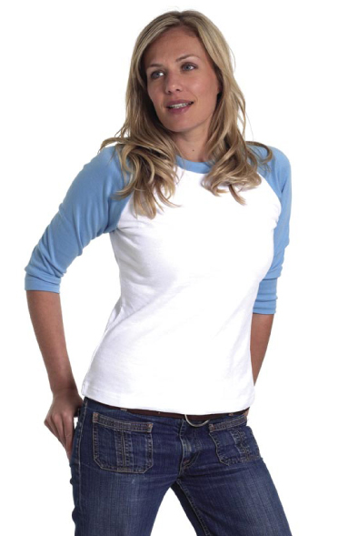 Ladies Raglan Long Sleeve T-Shirt [ML311]