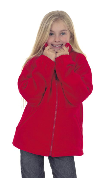 Childrens Full Zip Fleece Jacket