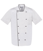 Chefs Jacket with Contrast Piping [MA4]