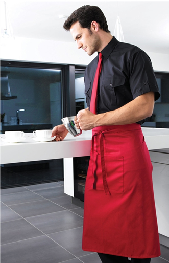 Coloured Bar Apron
