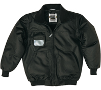 Bomber Jacket with detachable sleeves - Black