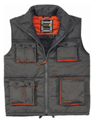 Panoply Mach 2 Bodywarmer - Graphite/Orange