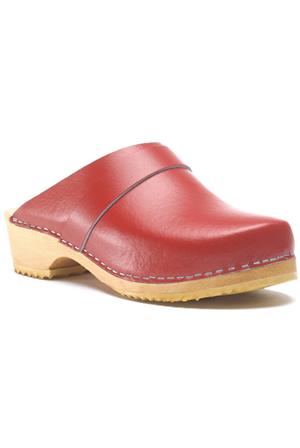 Toffeln Surgi Clog with wipe-clean leather