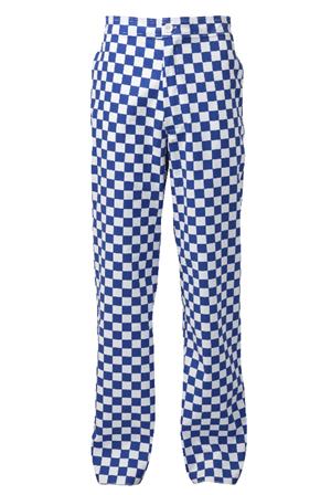 Bold Check Catering Pant