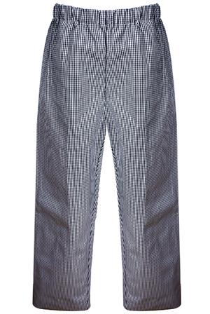 Easy Fit Chefs Check Catering Pant