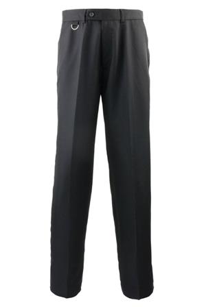 Mens Flat Front Hospitality Trouser